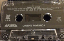 Load image into Gallery viewer, Dionne Warwick And Jeffrey Osborne : Take Good Care Of You And Me (Cass, Single)