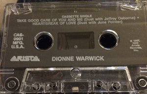 Dionne Warwick And Jeffrey Osborne : Take Good Care Of You And Me (Cass, Single)