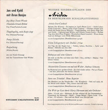 Load image into Gallery viewer, Jan &amp; Kjeld : Jan Und Kjeld Mit Ihren Banjos (7", EP, Mono)
