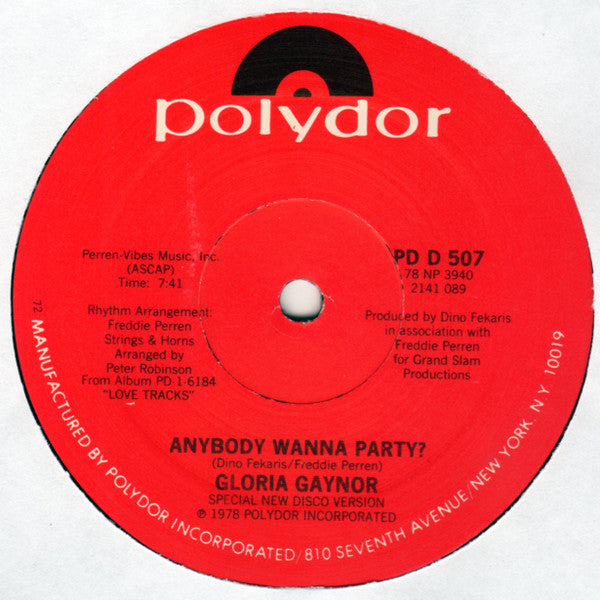 Gloria Gaynor : Anybody Wanna Party? (12
