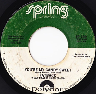The Fatback Band : You're My Candy Sweet (7