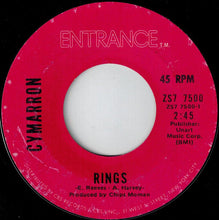 Load image into Gallery viewer, Cymarron : Rings (7", Single, Styrene, Ter)