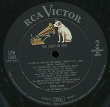 Load image into Gallery viewer, Abbe Lane With Sid Ramin And His Orchestra : The Lady In Red (LP, Album, Mono)