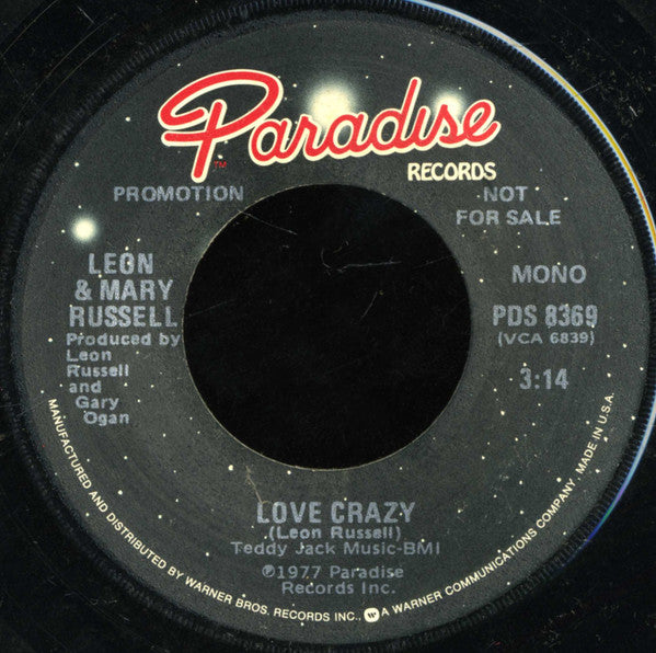 Leon & Mary Russell : Love Crazy (7