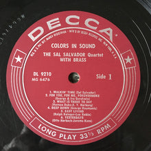 Load image into Gallery viewer, Sal Salvador Quartet : Colors In Sound (LP, Mono)