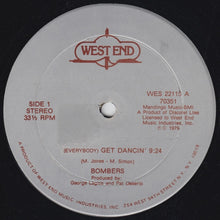 Load image into Gallery viewer, Bombers : (Everybody) Get Dancin&#39; (12&quot;, Maxi)