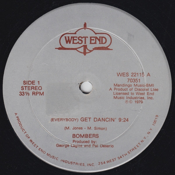 Bombers : (Everybody) Get Dancin' (12