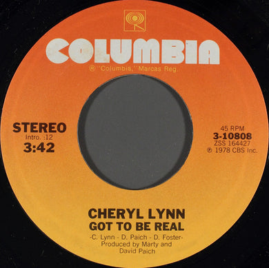 Cheryl Lynn : Got To Be Real (7
