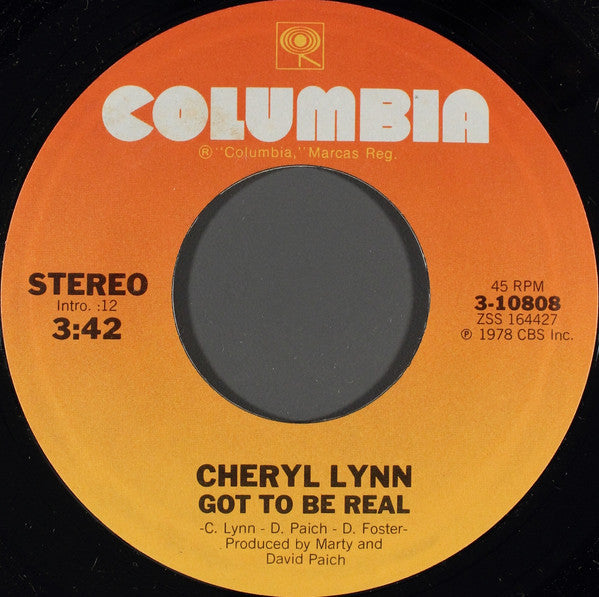Cheryl Lynn : Got To Be Real (7