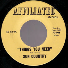Load image into Gallery viewer, Sun Country : Get Together / Things You Need (7", Single)