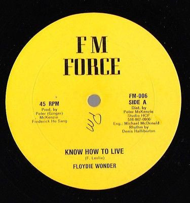 Floydie Wonder : Know How To Live (12
