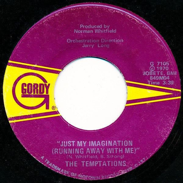 The Temptations : Just My Imagination (Running Away With Me) (7