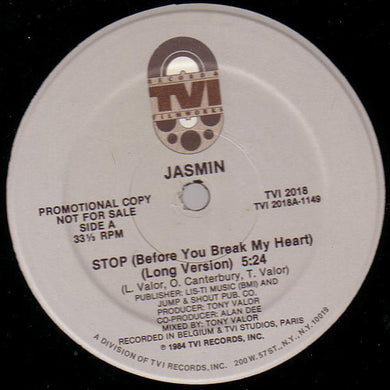 Jasmin (15) : Stop (Before You Break My Heart) (12