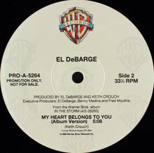 Load image into Gallery viewer, El DeBarge : My Heart Belongs To You (12&quot;, Single, Promo)