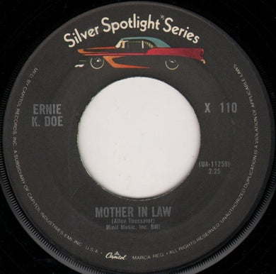 Ernie K-Doe / The Majors : Mother In Law / A Wonderful Dream (7