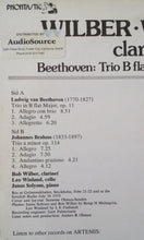 Load image into Gallery viewer, Ludwig van Beethoven / Johannes Brahms - Bob Wilber, Leo Winland, Janos Solyom : Trio B Flat Major Op 11 / Trio A Minor Op 114 (LP, Gat)