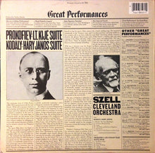 Load image into Gallery viewer, Sergei Prokofiev / Zoltán Kodály / George Szell, The Cleveland Orchestra : Lt. Kijé Suite / Háry János Suite (LP, Album, RE)