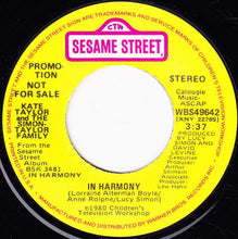Load image into Gallery viewer, The Doobie Brothers / Kate Taylor And The Simon-Taylor Family : Wynken, Blynken And Nod / In Harmony (7", Promo)