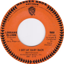 Load image into Gallery viewer, Lorraine Ellison : Stay With Me (7&quot;, Single)
