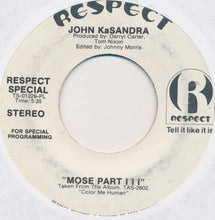 Load image into Gallery viewer, John KaSandra : Mose Part III (7", Single, Promo)