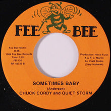 Load image into Gallery viewer, Chuck Corby And Quiet Storm : Bandit On The Loose (7")