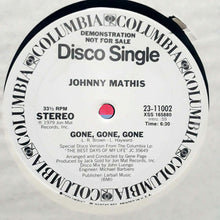 Load image into Gallery viewer, Johnny Mathis : Begin The Beguine / Gone, Gone, Gone (12&quot;, Single, Promo)