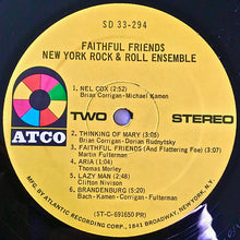 Load image into Gallery viewer, The New York Rock Ensemble : Faithful Friends (LP, Album, PR )