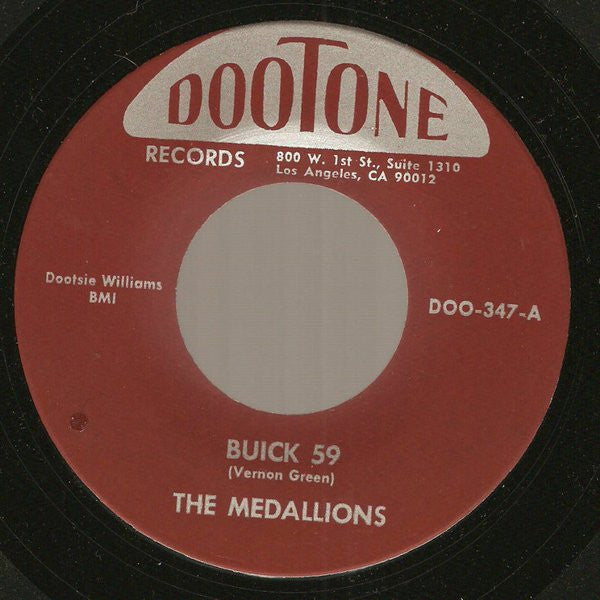 The Medallions : Buick 59 / The Letter (7