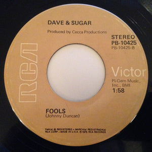 Dave And Sugar : Queen Of The Silver Dollar (7")