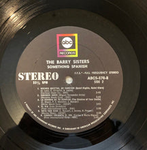 Load image into Gallery viewer, The Barry Sisters : Something Spanish (LP, Album)