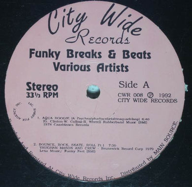Various : Funky Breaks & Beats (12