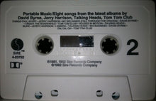 Load image into Gallery viewer, Various : Portable Music (Eight Songs From The Latest Albums By David Byrne, Jerry Harrison, Talking Heads, Tom Tom Club) (Cass, Comp)