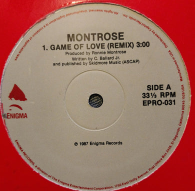 Montrose (2) : Game Of Love (Remix) (12