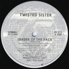 Load image into Gallery viewer, Twisted Sister : Leader Of The Pack (12&quot;, Single, Promo)