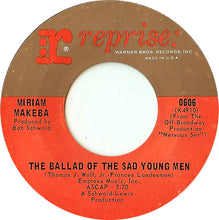 Load image into Gallery viewer, Miriam Makeba : Pata Pata / The Ballad Of The Sad Young Men (7", Single, Styrene, Pit)
