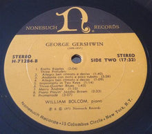 Load image into Gallery viewer, George Gershwin - William Bolcom : Piano Music By George Gershwin (LP, Album)