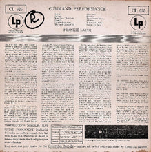 Load image into Gallery viewer, Frankie Laine : Command Performance (LP, Album, Mono)