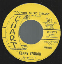 Load image into Gallery viewer, Kenny Vernon : Country Music Circus (7", Promo)