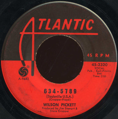 Wilson Pickett : 634-5789 (Soulsville, U.S.A.) (7