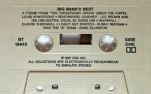 Various : Big Bands Best (Cass, Comp, Dol)