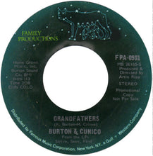 Load image into Gallery viewer, Ray Burton (2) &amp; Gino Cunico : Grandfathers (7", Single, Promo)