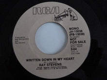 Load image into Gallery viewer, Ray Stevens : Written Down In My Heart (7", Single, Promo)