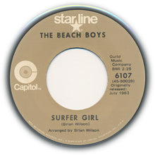 Load image into Gallery viewer, The Beach Boys : Surfer Girl / Little Deuce Coupe (7", Single, RE)