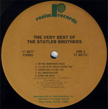 Load image into Gallery viewer, The Statler Brothers : The Very Best Of The Statler Brothers (2xLP, Comp)