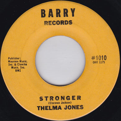 Thelma Jones : Stronger (7