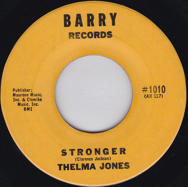 Thelma Jones : Stronger (7