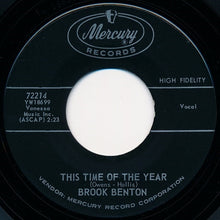 Load image into Gallery viewer, Brook Benton : You're All I Want For Christmas / This Time Of The Year (7")