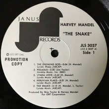 Load image into Gallery viewer, Harvey Mandel : The Snake (LP, Album, Promo, Gat)