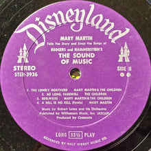 Load image into Gallery viewer, Mary Martin : Rodgers &amp; Hammerstein : Mary Martin Tells The Story And Sings The Songs Of Rodgers And Hammerstein's The Sound Of Music (LP, Album)