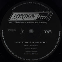 Load image into Gallery viewer, John B. Barlow &amp; W. A. Pocock : Auscultation Of The Heart (LP, Mono)